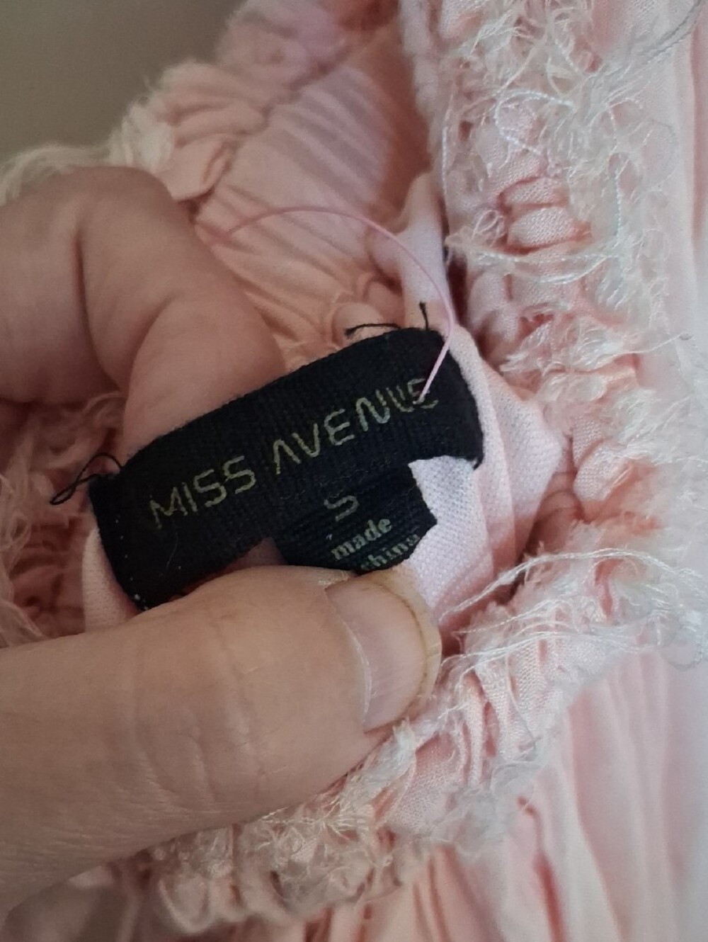 Pink Maternity Dress - Picture 4 of 4